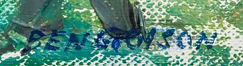Bengt Olson, oil on canvas, signed.