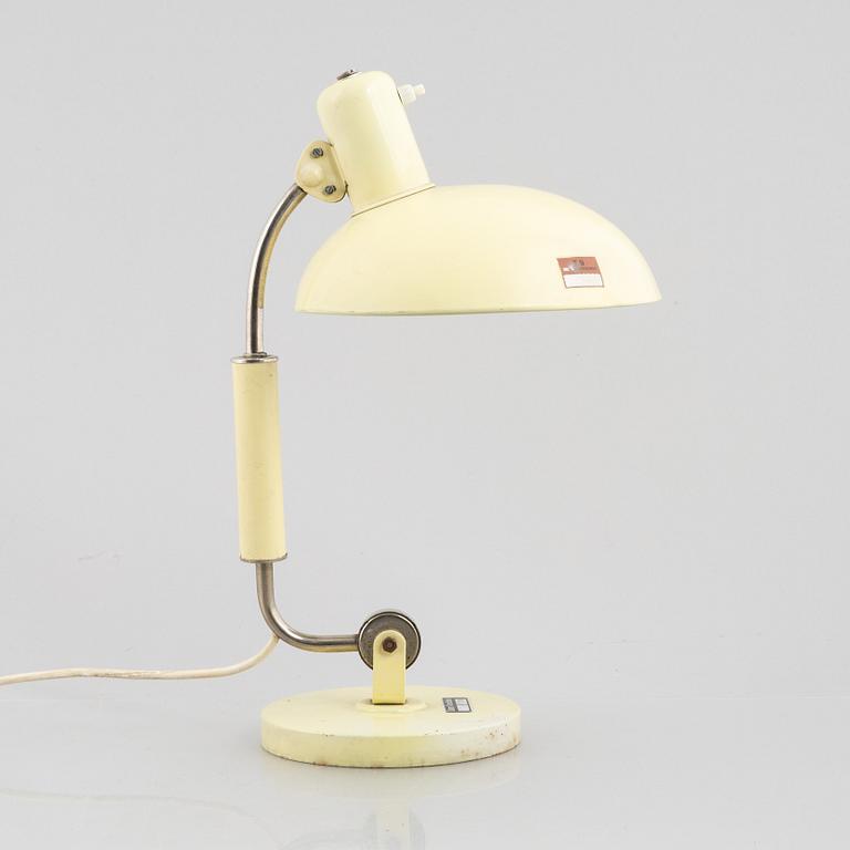 Christian Dell, a table lamp, model 6632, Kaiser Idell, 1930s.