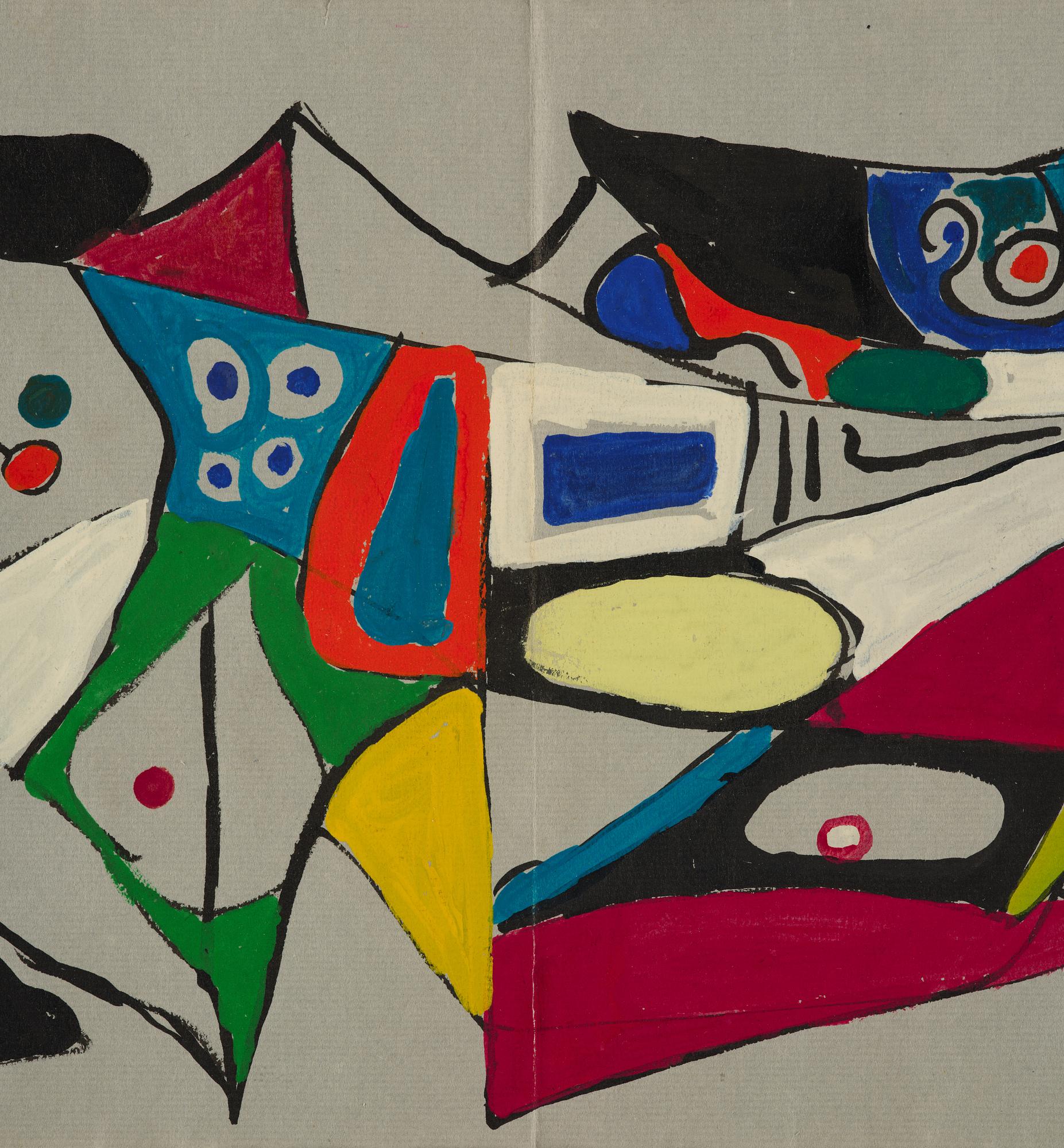 Olivier Herdies, "Peinture Mural I".