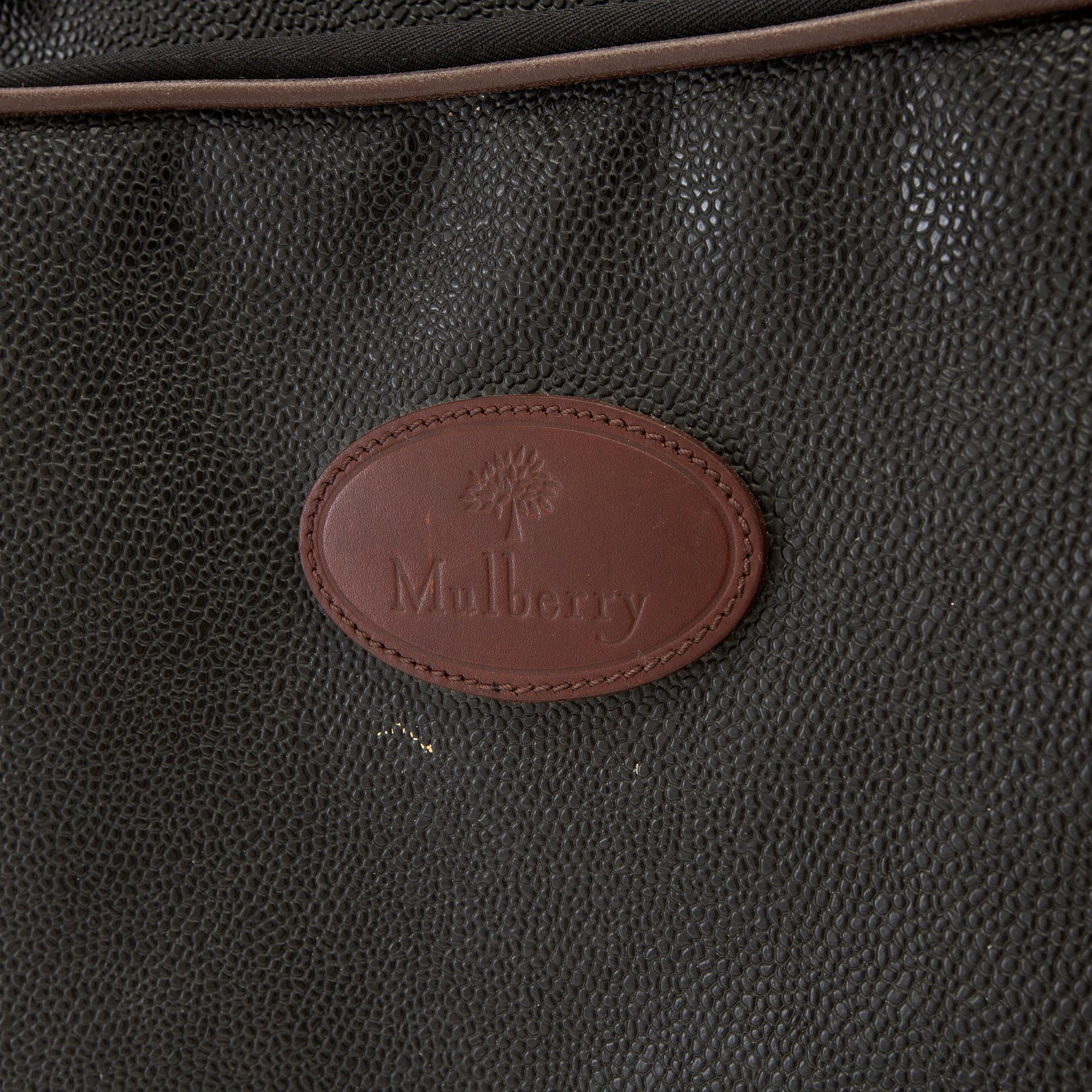 Mulberry, resväska vintage.