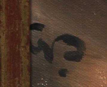 GEORG PAULI, olja duk, sign.