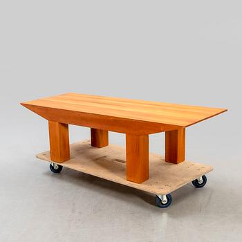 An oak Pagoda coffee table by L.E Gant, Malmö.
