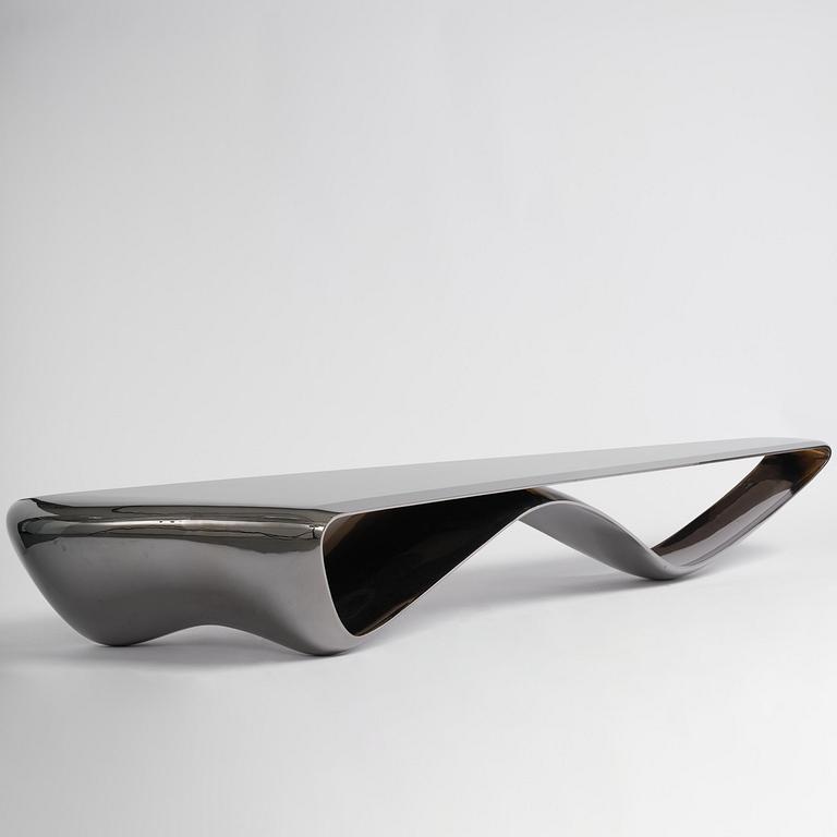 Johan Jonsson, a "Luscious Two" (Black Edition) coffee table/sculpture, ed. 6 + 2 AP, executed 2013-2014.