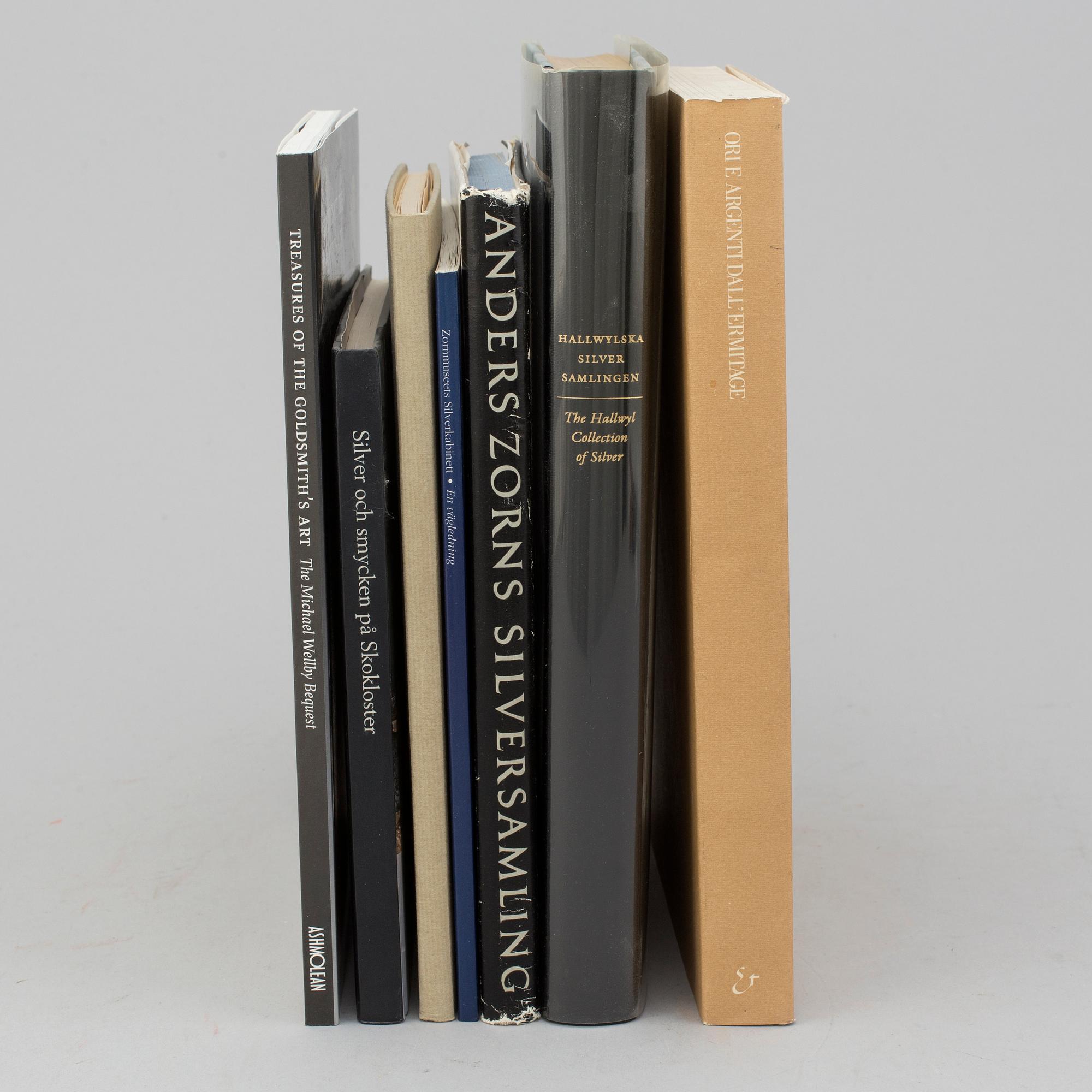 BÖCKER, 7 vol. Silverlitteratur.