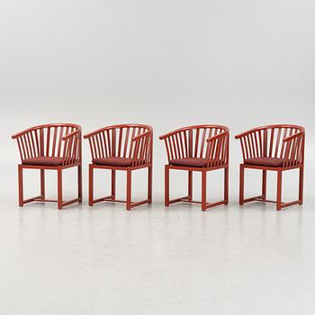 Åke Axelsson, four 'Vaxholmaren' chairs, Gärsnäs, 2019.