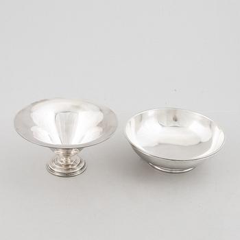 Two Swedish silver bowls, including GAB, Stockholm 1930.