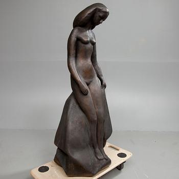 OKÄND KONSTNÄR, skulptur, brons, 1980-tal.