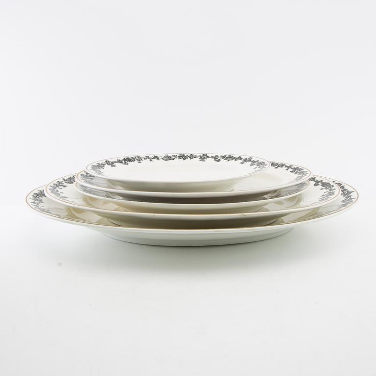 A Dinner service, ca. 51 pieces, model "Dec 2396" Gustavsberg, Sweden early 20th century.