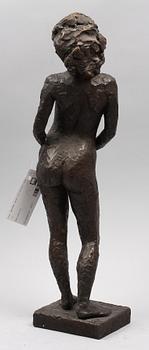 THORSJÖ, CURT. Skulptur. Brons. Sign.