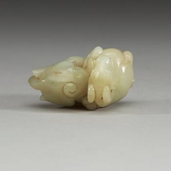 FIGURIN, nefrit. Kina.