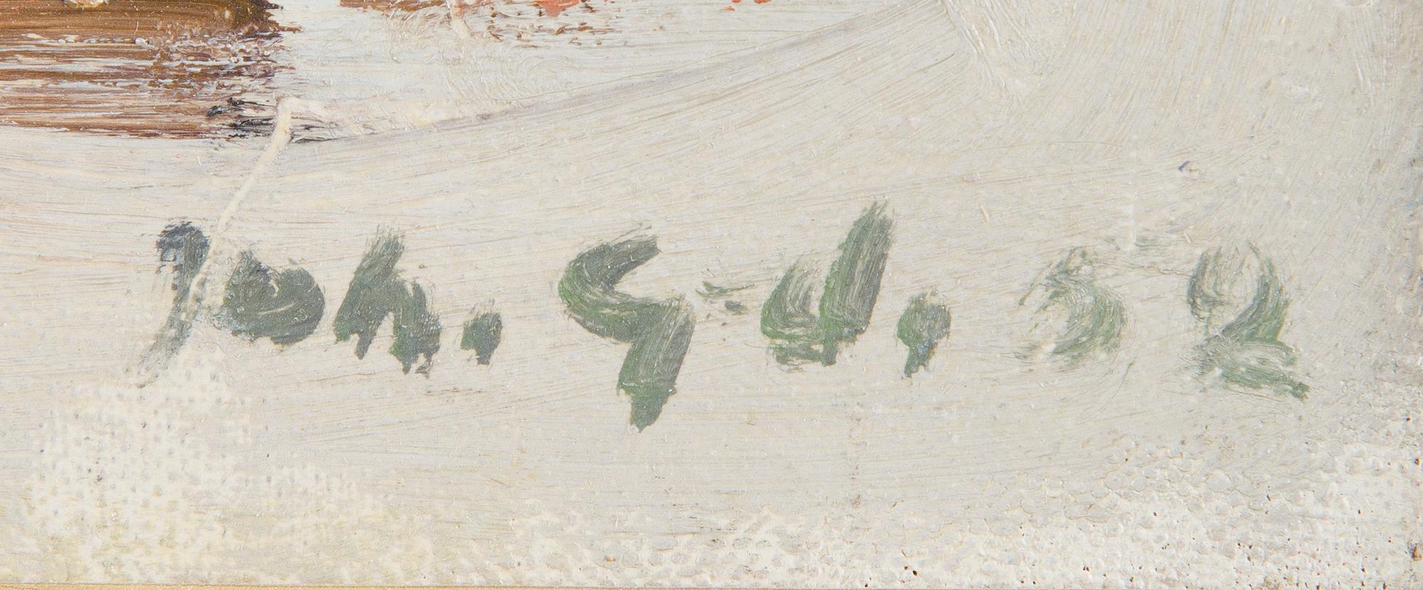 Johannes Gebhard, Vårvinter.