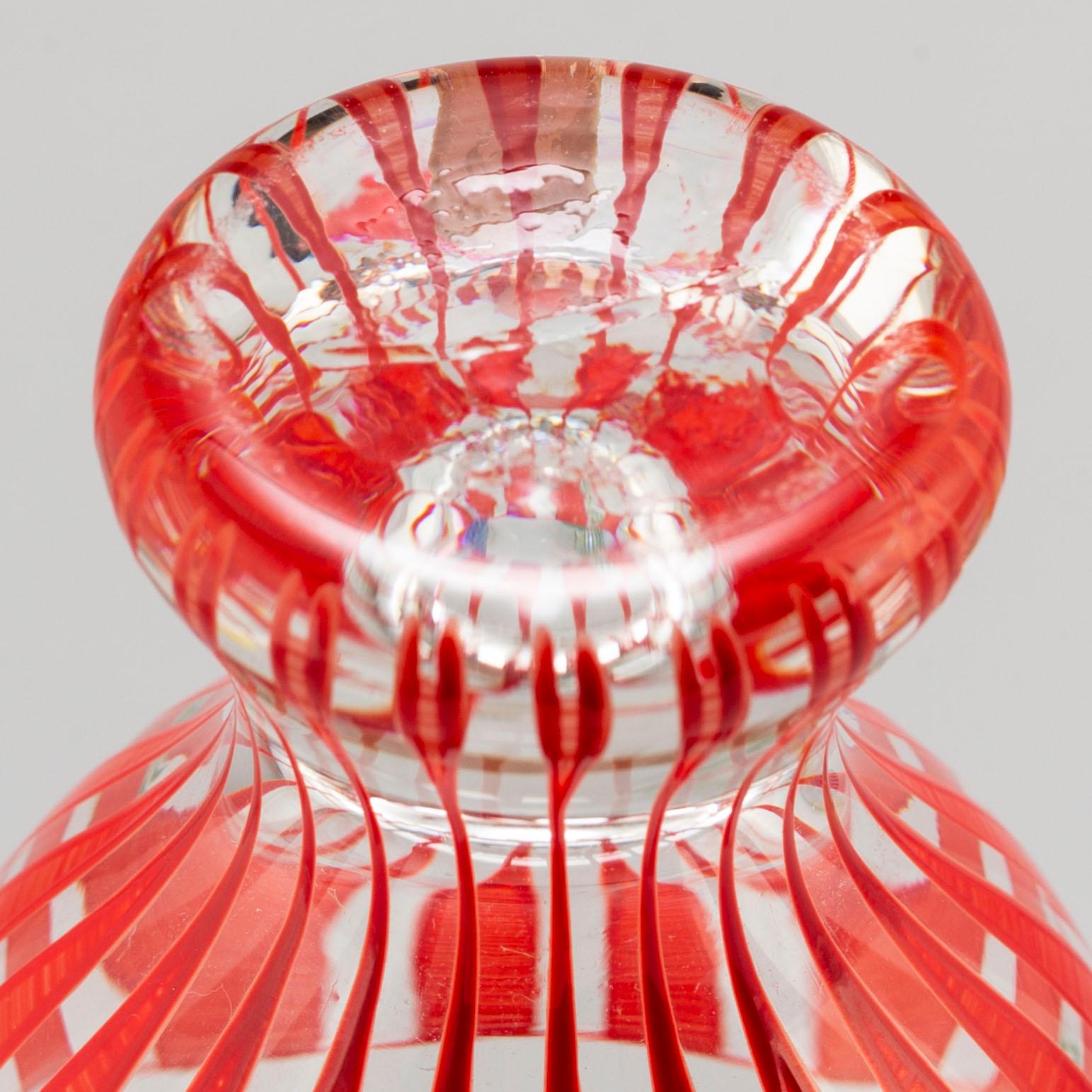 BENGT ORUP, glas, 6 st, "Strikt", Johansfors, 1950-tal.