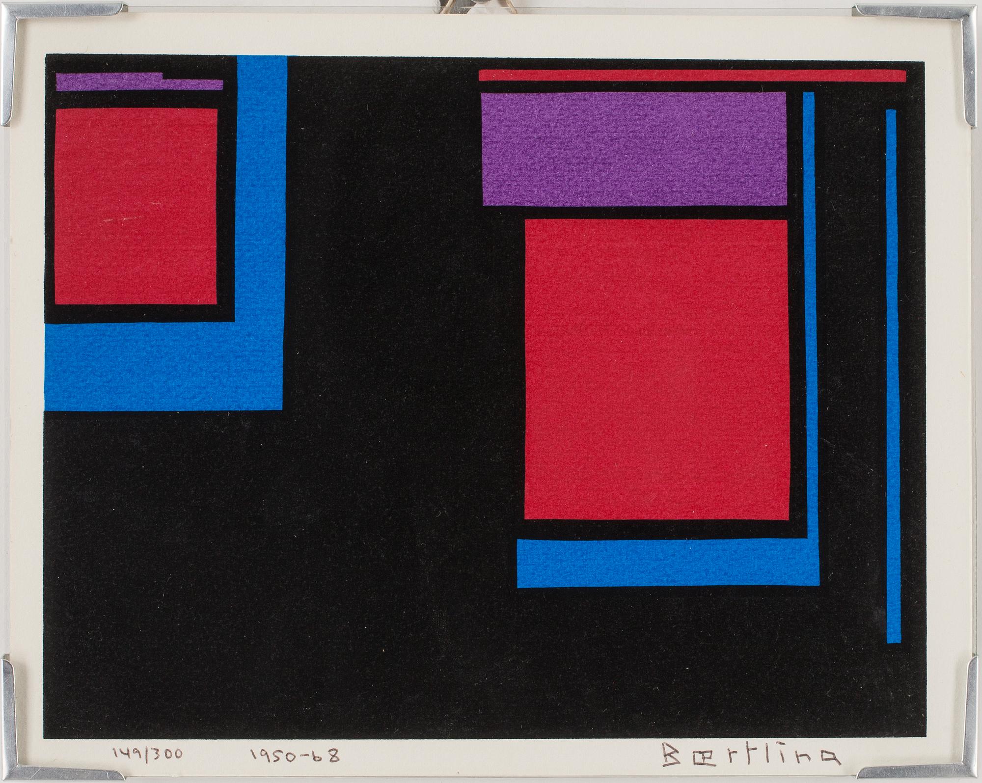OLLE BAERTLING, färglitografi, signerad och numrerad 149/300, daterad 1950-68.