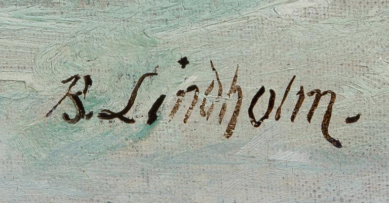 BERNDT LINDHOLM, MYRSKYÄVÄ MERI.