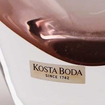 VAS, glas, "Tobago", Kjell Engman, Kosta Boda, osignerad.