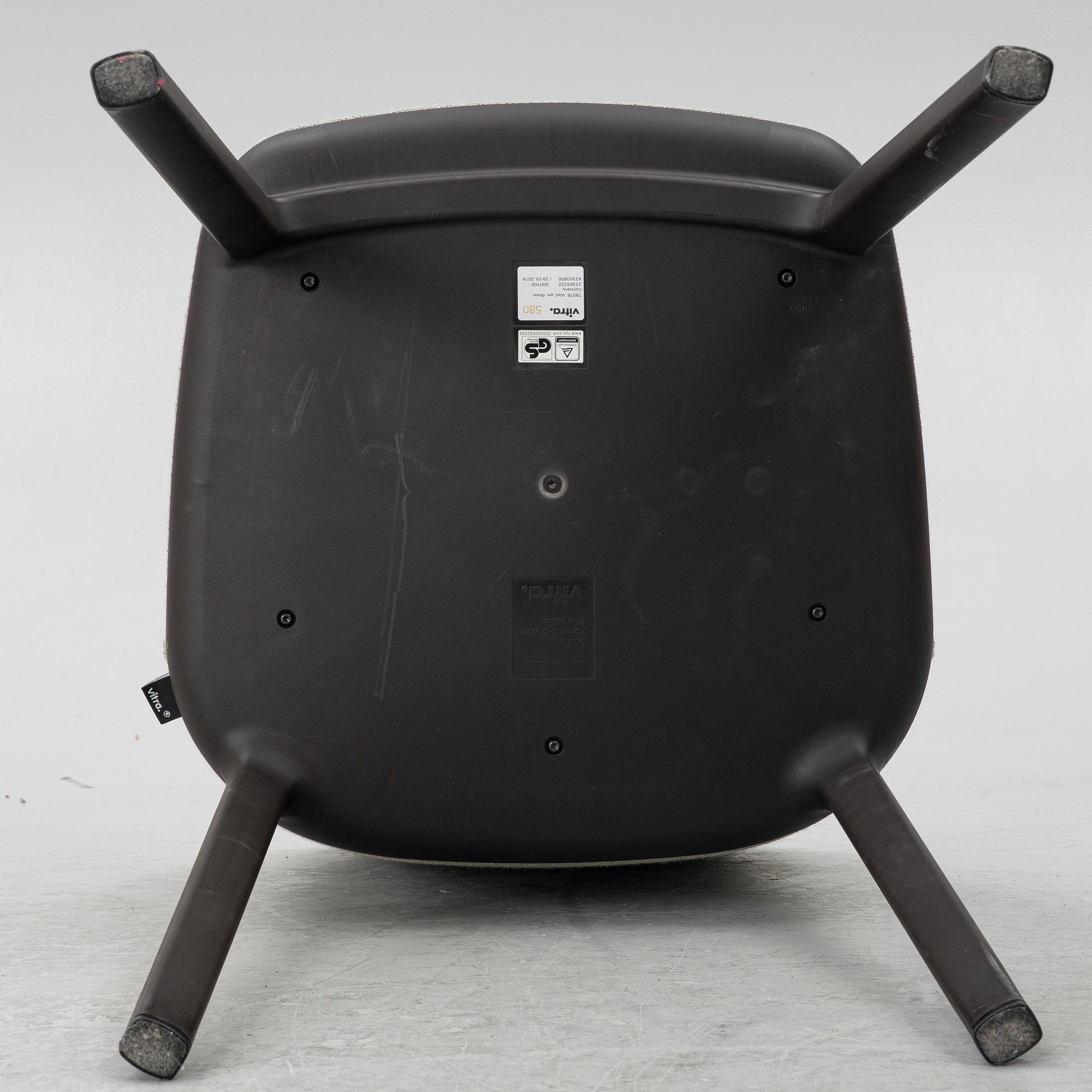 Ronan & Erwan Bouroullec, stolar, 8 st, "Softshell", VITRA, 2019.