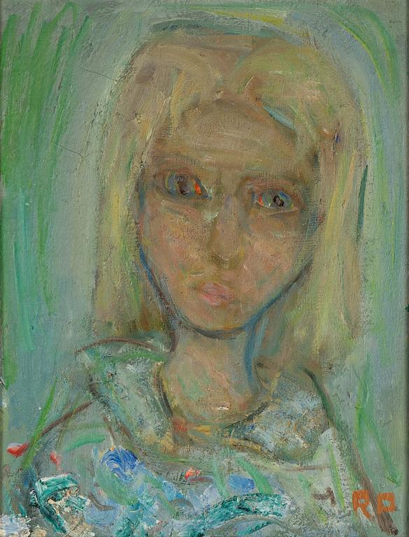Ragnar Person, oil on canvas, signed RP.