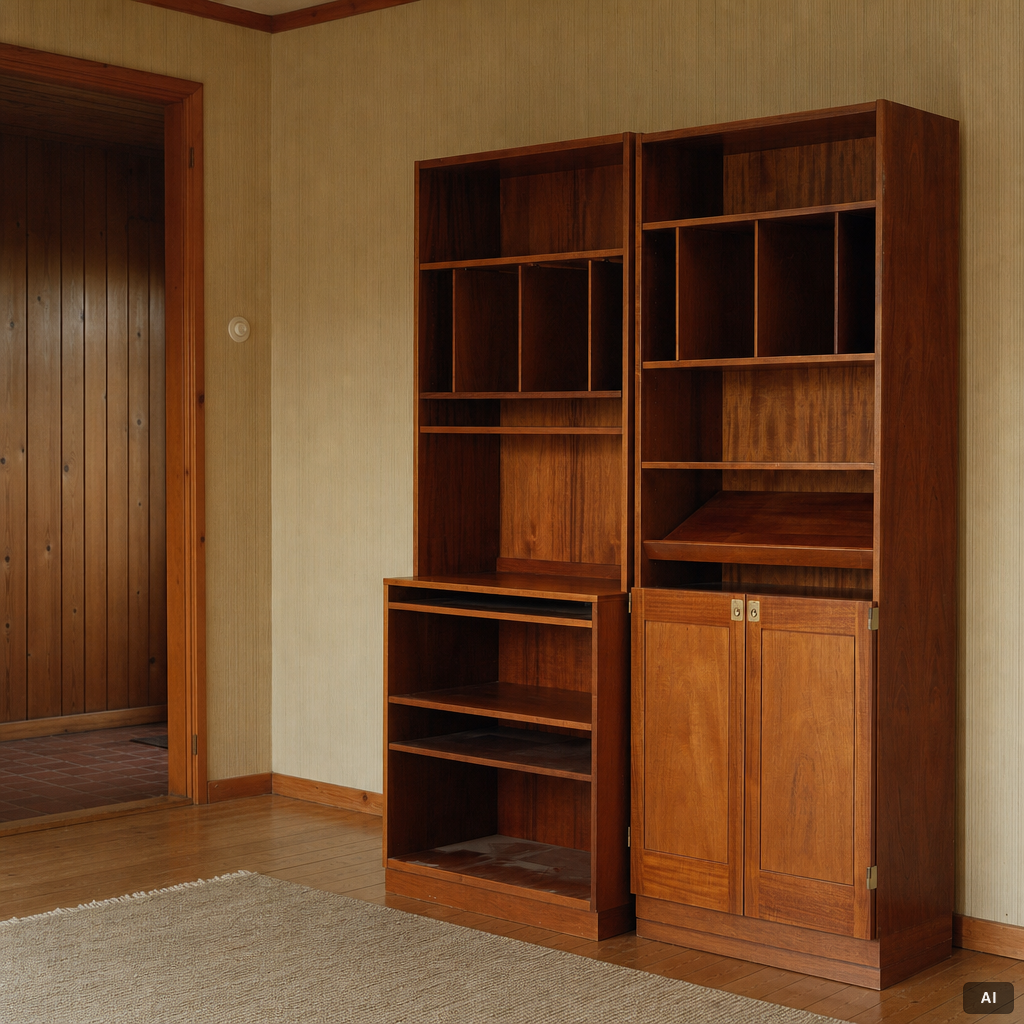 Göran Malmvall, two bookcases, 'KA72', Karl Andersson & Söner, Husqvarna.
