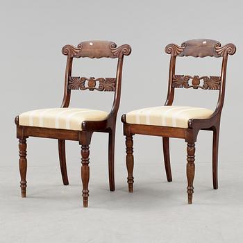 STOLAR, ett par, Karl Johan, 1800-talets första hälft.