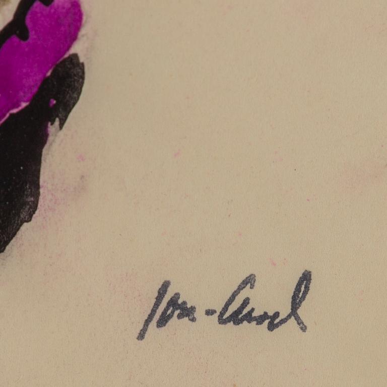 JOHN JON-AND, akvarell/gouache och blyerts på papper, stämpelsignerad.