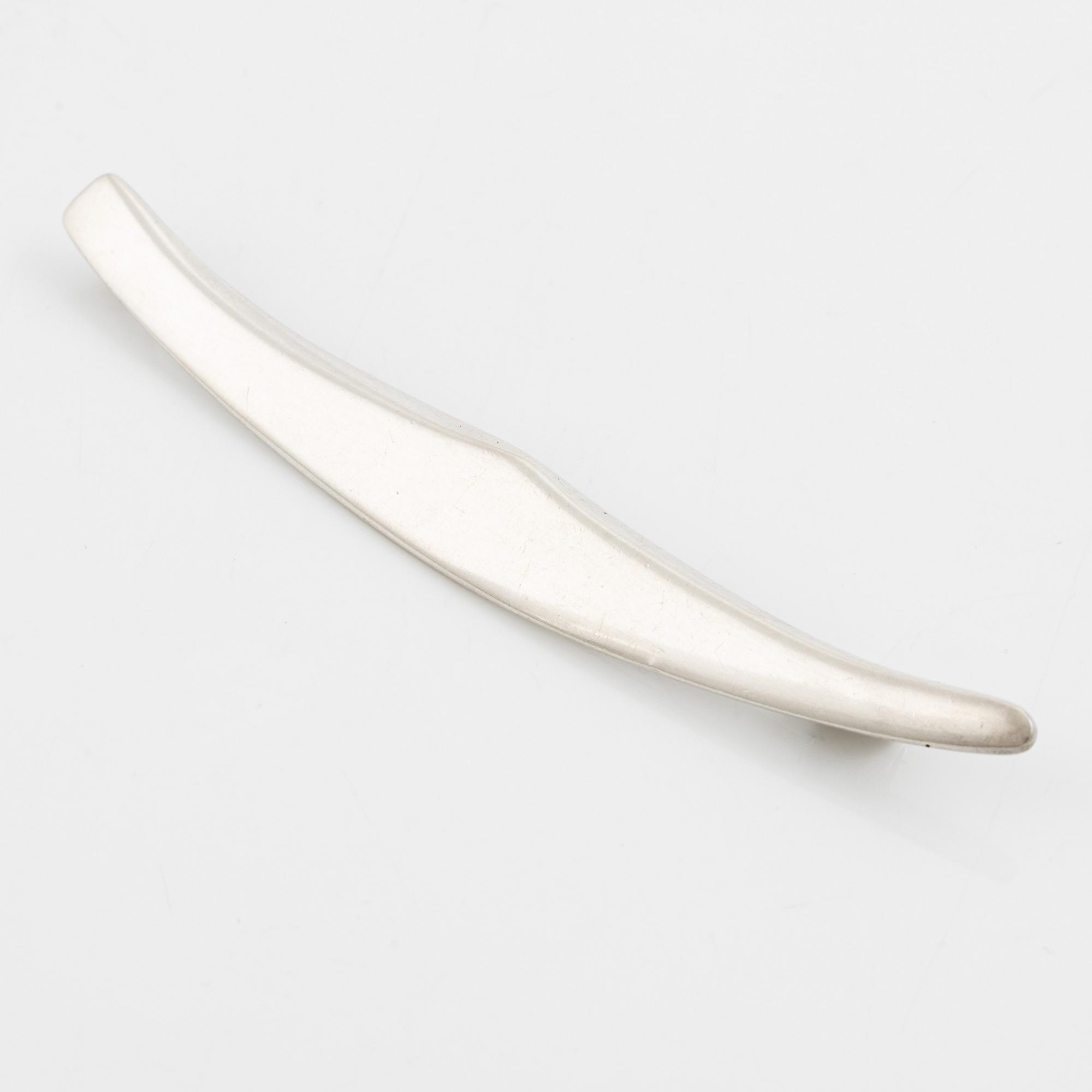Sven-Erik Högberg, brooch, silver, Gothenburg 1967.