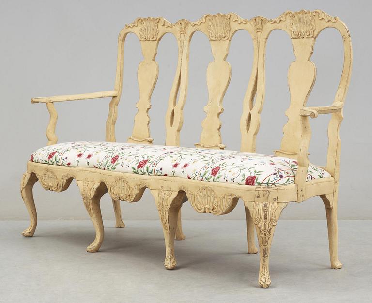 A Swedish Rococo 18th century sofa.