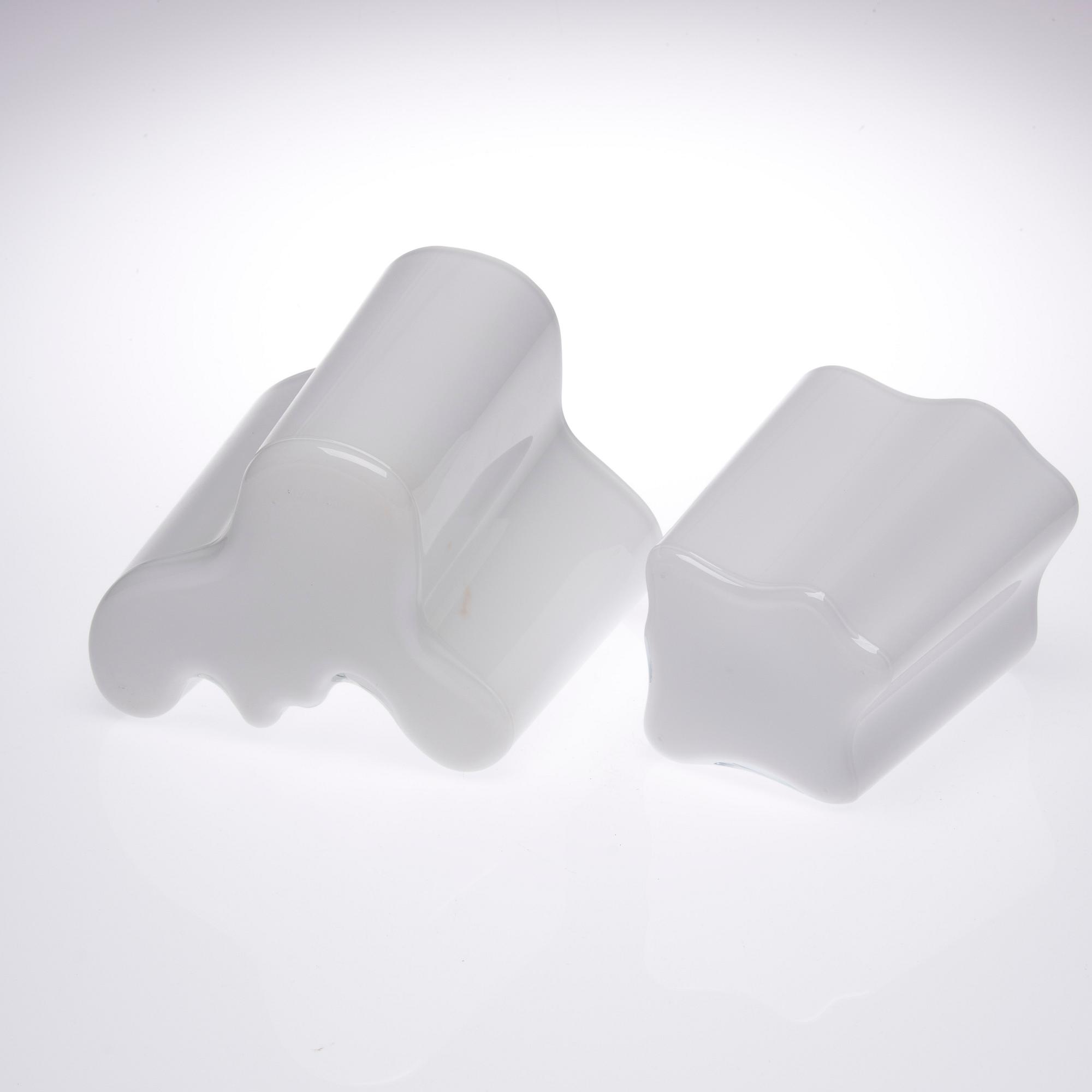 VAS, 4 st, glas, Alvar Aalto, Iittala, 2000-tal.