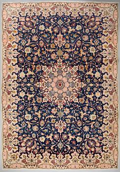 A Najafabad/Isfahan rug, 430 x 300 cm.