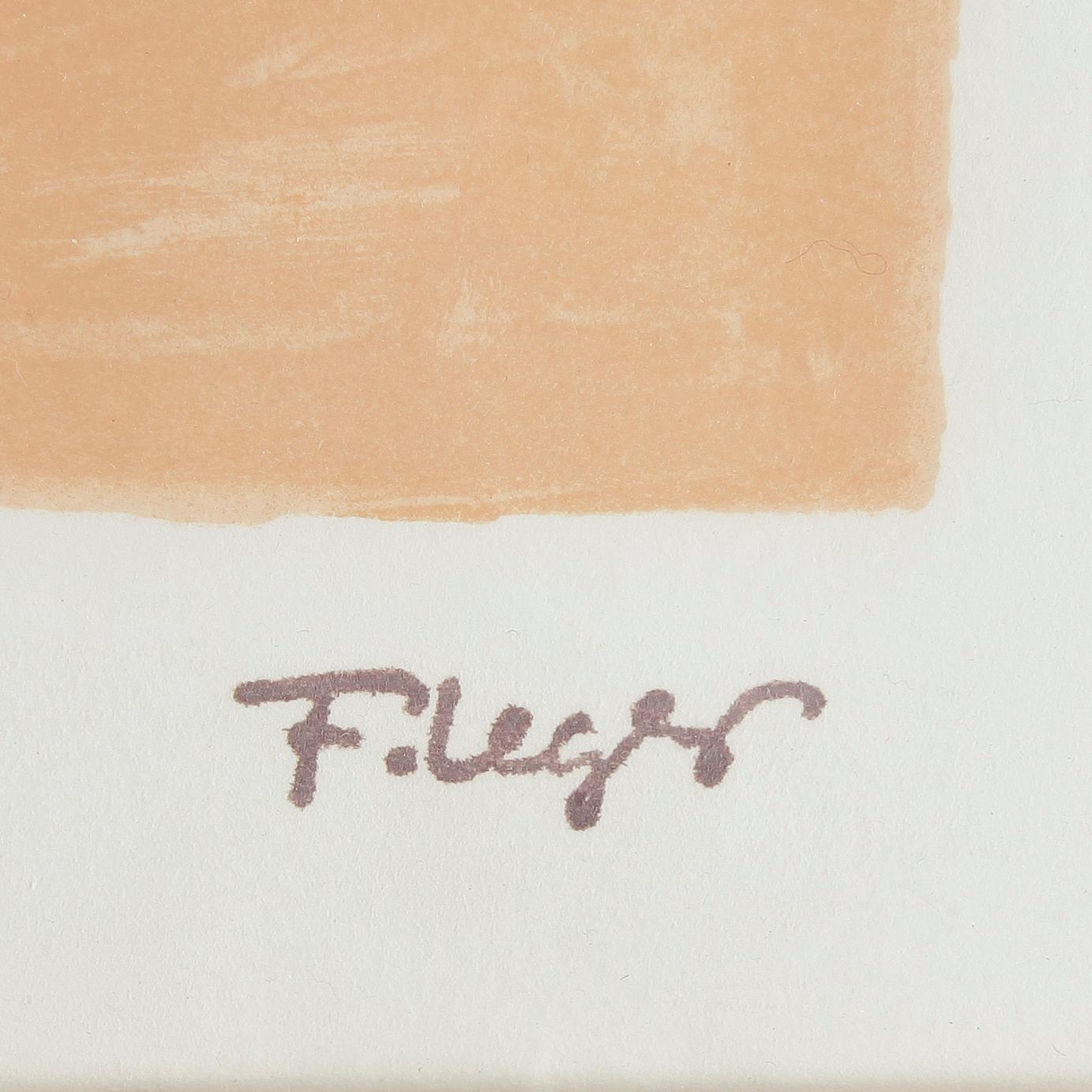 FERNAND LÉGER, efter, färglitografi. Signerad i trycket och numrerad HC XIII/XV.