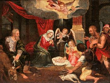 275. Christoph Schwartz Follower of, Shepherds praying.