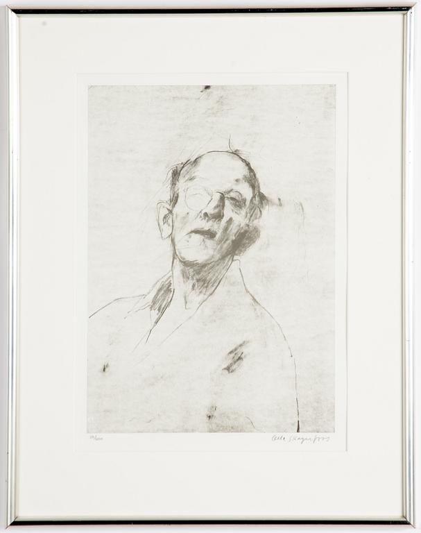 Olle Skagerfors, Self-portrait.