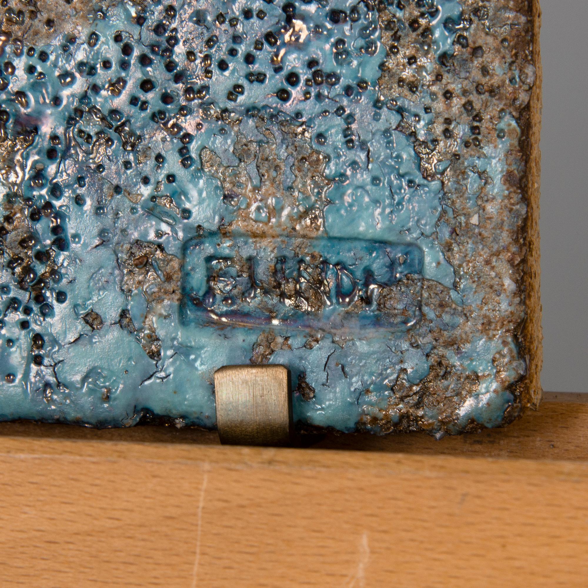 VÄGGRELIEF, keramik, Francesca Mascitti-Lindh, signerad i godset F.Lindh, Arabia.