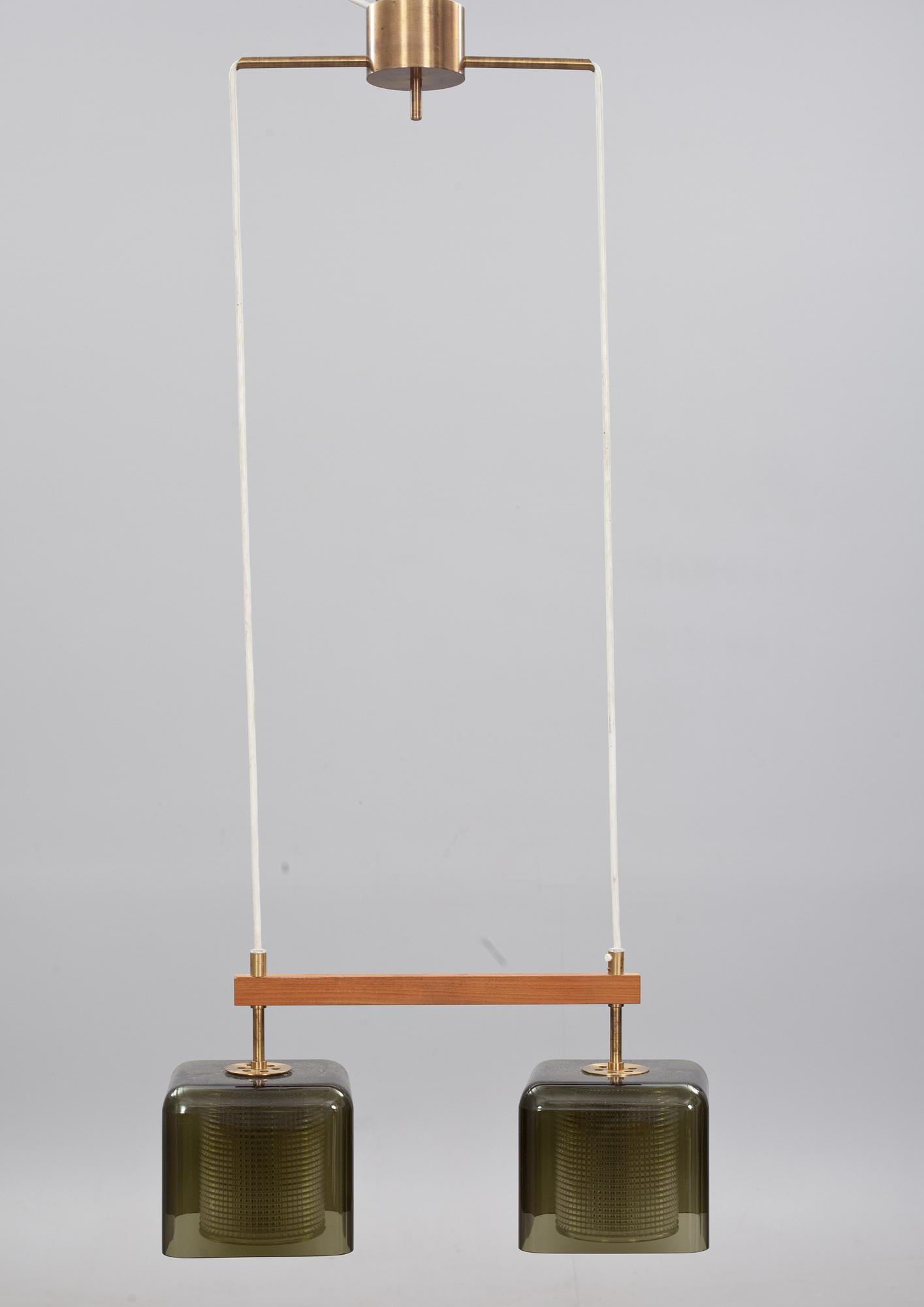 TAKLAMPA, design Carl Fagerlund. 1900-talets andra hälft.