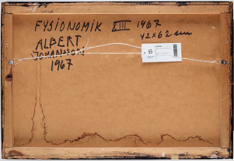 Albert Johansson, "Fysionomik XIII".