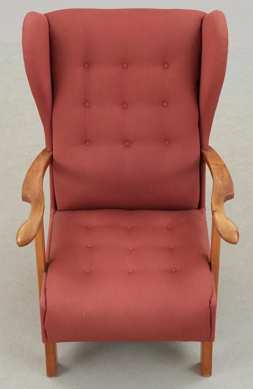 FÅTÖLJ, Fritz Hansen, 1940/50-tal.