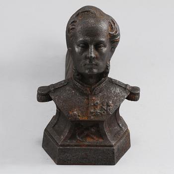ELDHUNDAR, ett par, gjutjärn, 1900/2000-tal.