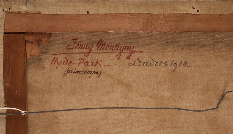Jenny Montigny, Hyde park.