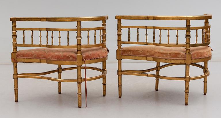 STOLAR, 2 st, 1800-talets andra hälft.