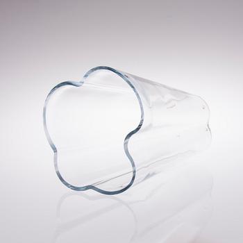 ALVAR AALTO, VAS, glas, märkt Alvar Aalto Iittala 2007.