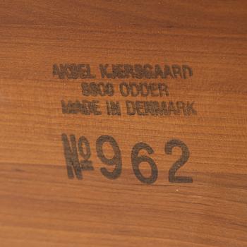 Aksel Kjersgaard, a cherry wood model '962' coffee table, Odder, Denmark.