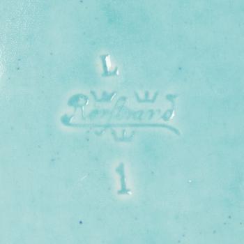 Rörstrand, A majolica asparagus dish, Rörstrand, Sweden, around 1900.