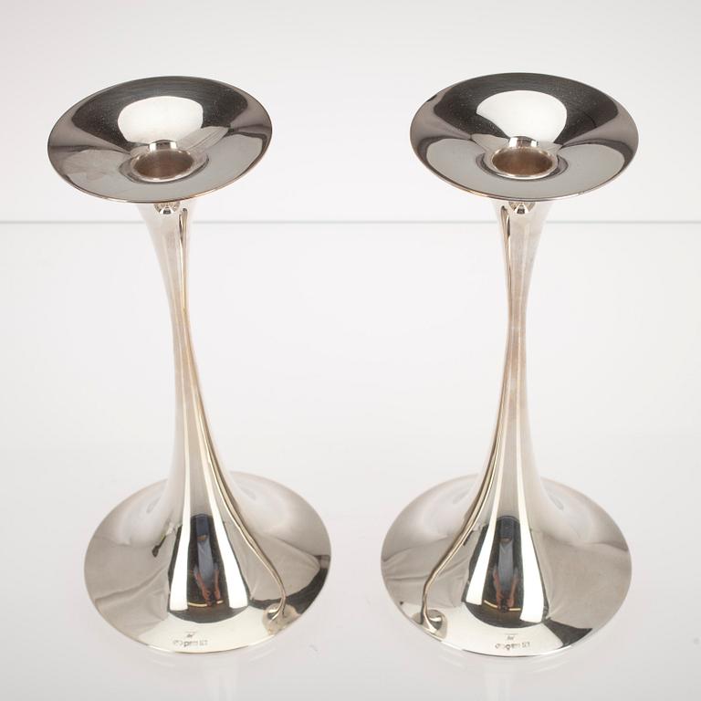 Tapio Wirkkala, A PAIR OF CANDLESTICKS.