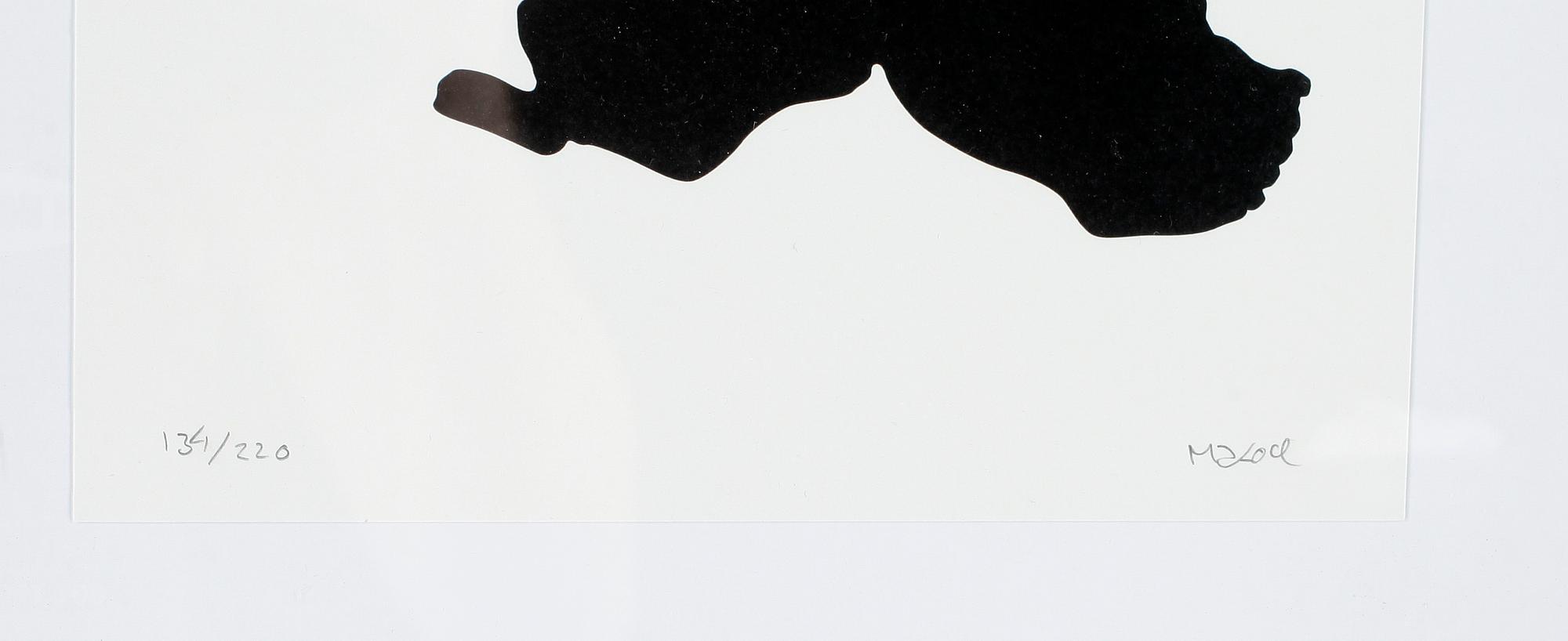 MAKODE LINDE, färglitografi, signerad och numrerad 134/220.