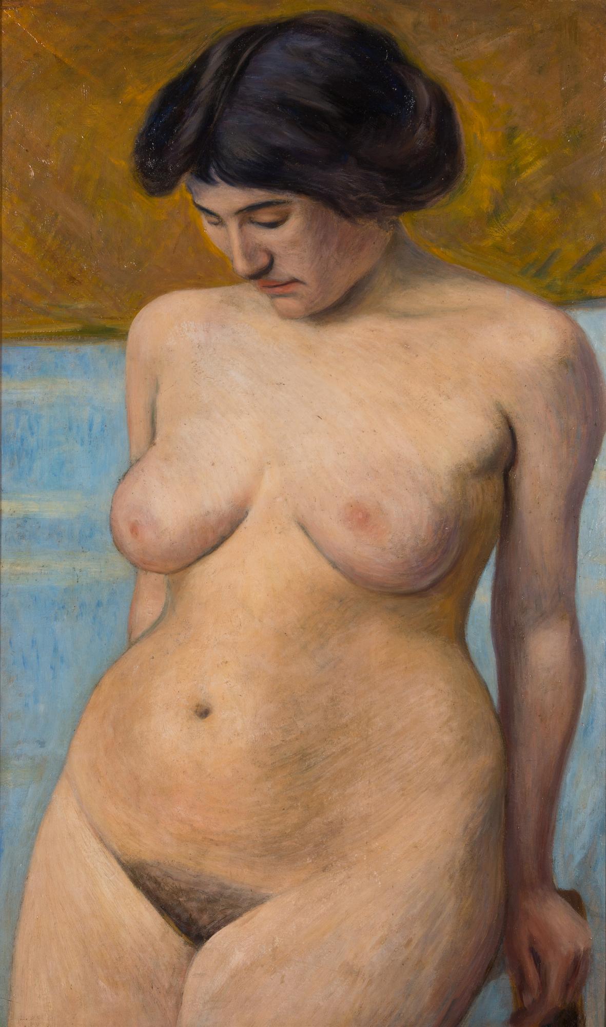 Hugo Simberg, Naked.