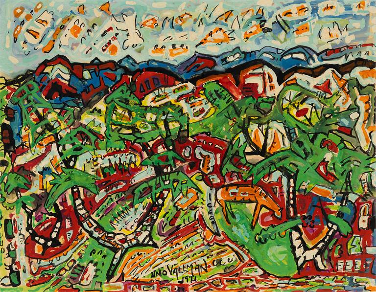 Uno Vallman, Fantasy Landscape.