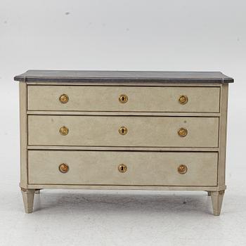 Chest of drawers, Gustavian style, 19th century.