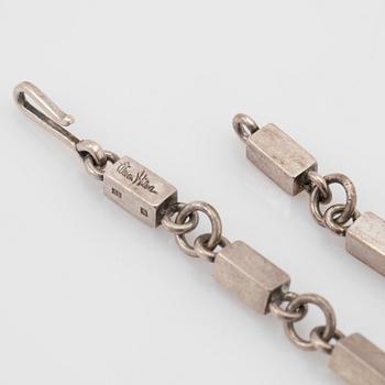 Wiwen Nilsson, necklace, sterling silver, Lund, 1966.