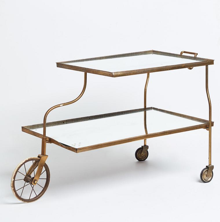 JOSEF FRANK, trolley, model 889, Svenskt Tenn, 1940-50s.