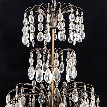 Chandelier, Haga model, 1800-1900s.