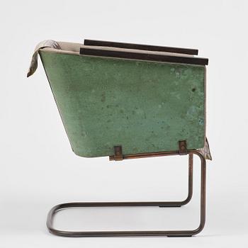 Mats Theselius, an "Hommage à Sigurd Lewerentz" armchair, ed. EA 3/6, Källemo, Värnamo, post 2012.